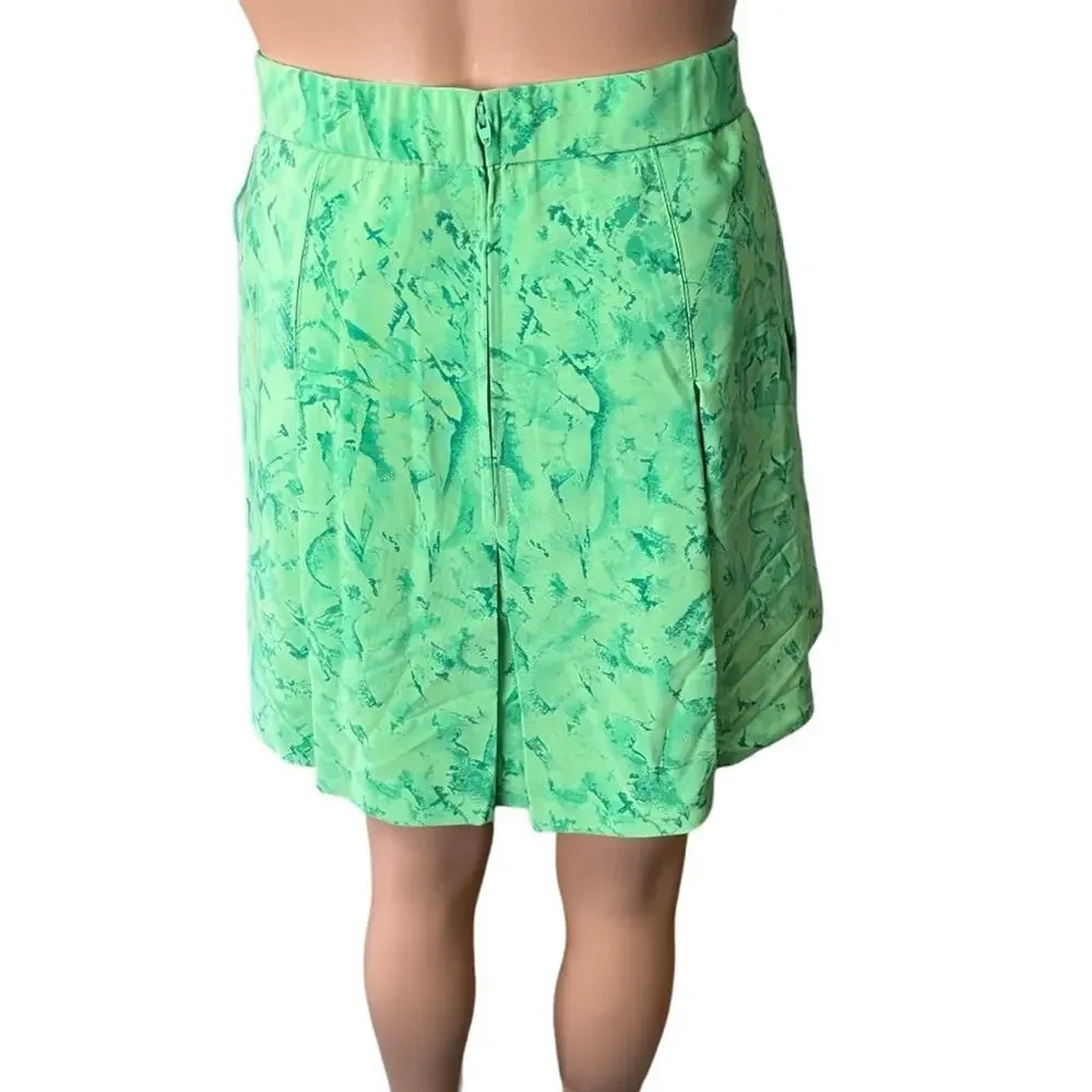 Marcia Pleated Activewear Skirt 12 New With Tags Tennis Pickleball Moisture Wick